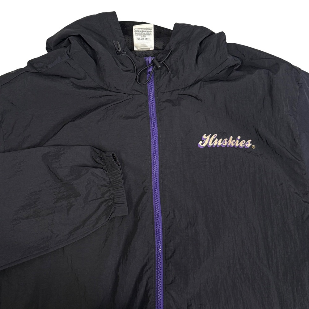 Victoria Secret PINK Collegiate Collection WU Huskies Windbreaker Women XS/S